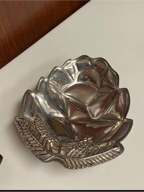 Godinger Silver Plated Pinecone Candy Dish